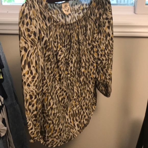 Urban Outfitters / Ulla Johnson sheer blouse - Picture 3 of 6